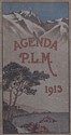 Agenda P.L.M., 1913 : couverture