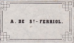 A. de Saint-Ferriol : ex-libris II