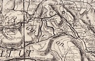 Voyage d'inspection de la frontière des Alpes : Carte du Haut-Dauphiné