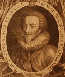 François de Bonne, duc de Lesdiguieres : portrait