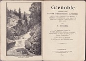 Grenoble considéré comme centre d'excursions alpestres : titre