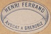 Henri Ferrand : petit ex-libris