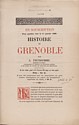 Histoire de Grenoble : bulletin de souscription