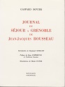 Trois mois de la vie de Jean-Jacques Rousseau, Auguste Ducoin : couverture