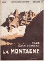 La montagne, 1930 : couverture