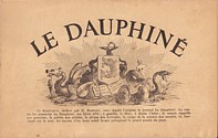 Le Dauphiné, frontispice de Diodore Rahoult