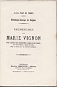 Marie Vignon, Pilot de Thorey : titre